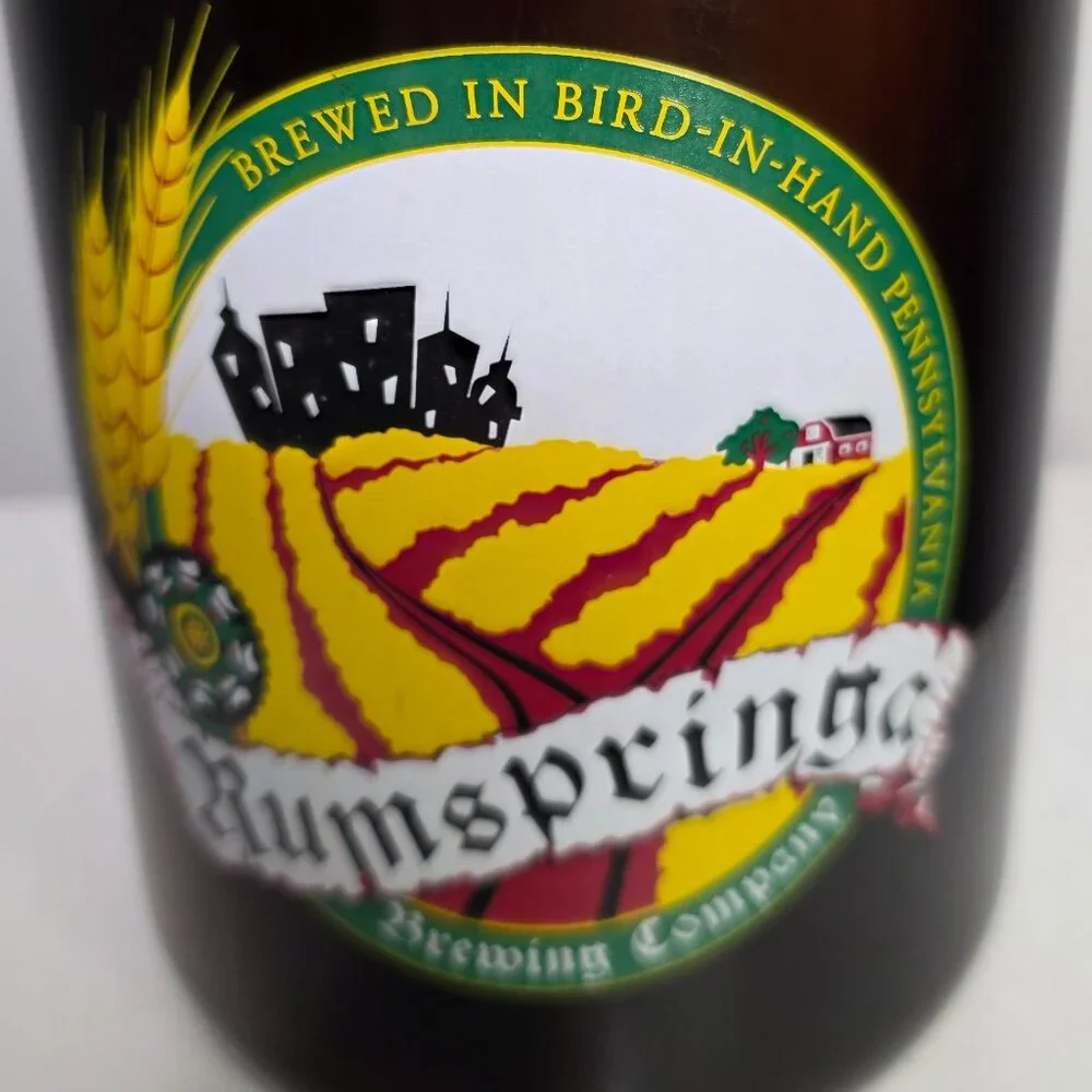 Grandstand 64 Fl Oz Growler Bottle Rumspringa Brewing Pennsylvania